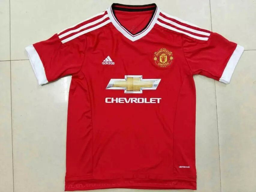 Manchester United 2015-16 Home Soccer Jersey - Click Image to Close